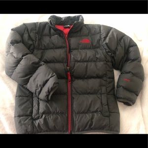 The North Face boys  550 Down winter jacket